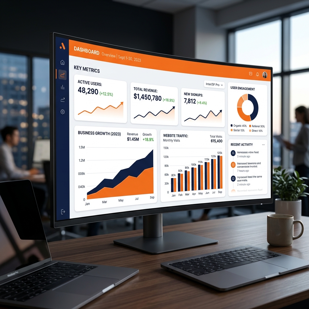 Statistieken van website groei in de installatiebranche